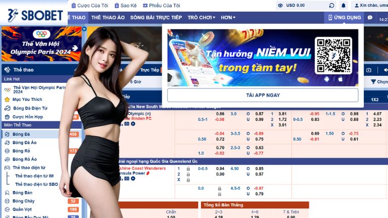 Hướng dẫn tải app Sbobet